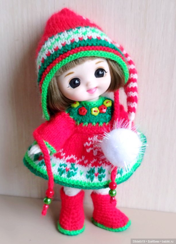 Ещё одна рождественская парочка - Гномушка и Снежинка (фото 5)