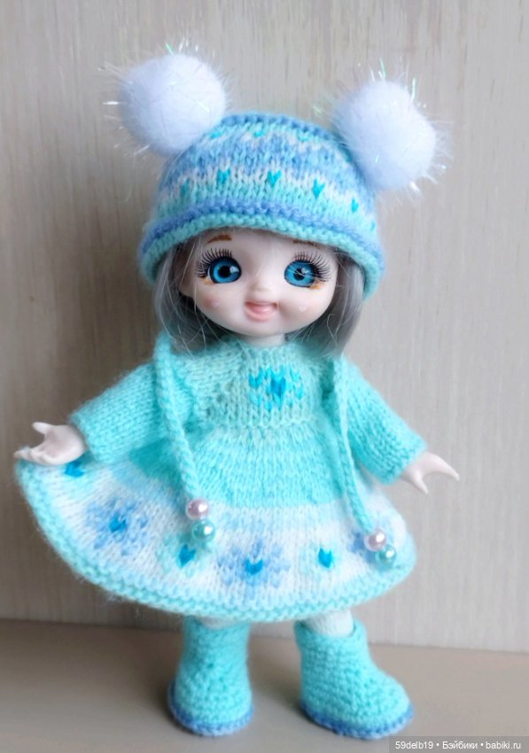 Ещё одна рождественская парочка - Гномушка и Снежинка (фото 10)