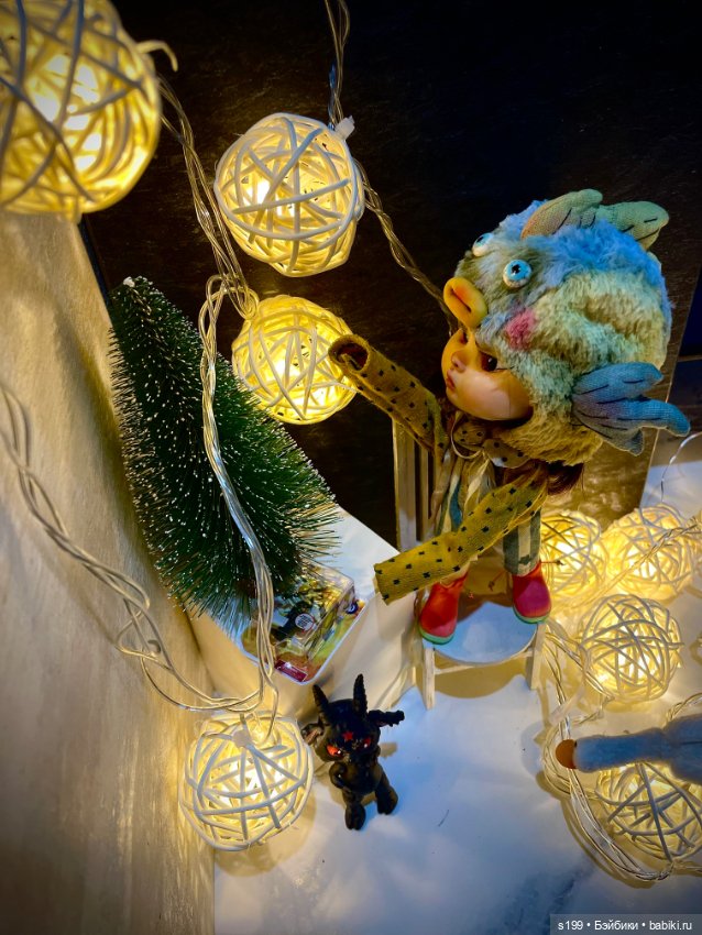 Предновогоднее🎄 — Куклы и тела Obitsu 11 (Ob11): гибриды (фото 9)