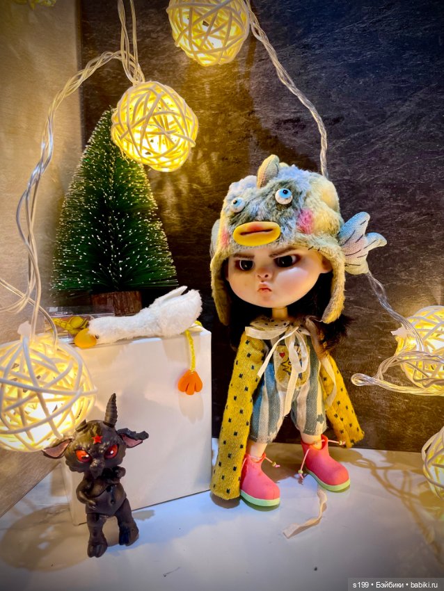 Предновогоднее🎄 — Куклы и тела Obitsu 11 (Ob11): гибриды
