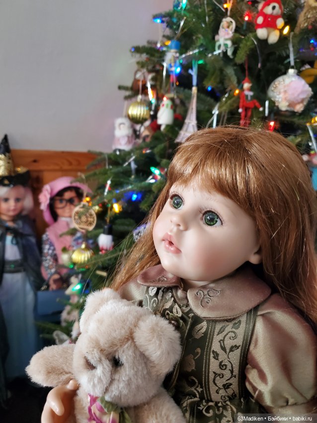 Когда зажигаются ёлки — Куклы Donna Rubert (Донна Руберт): виниловые (фото 2)