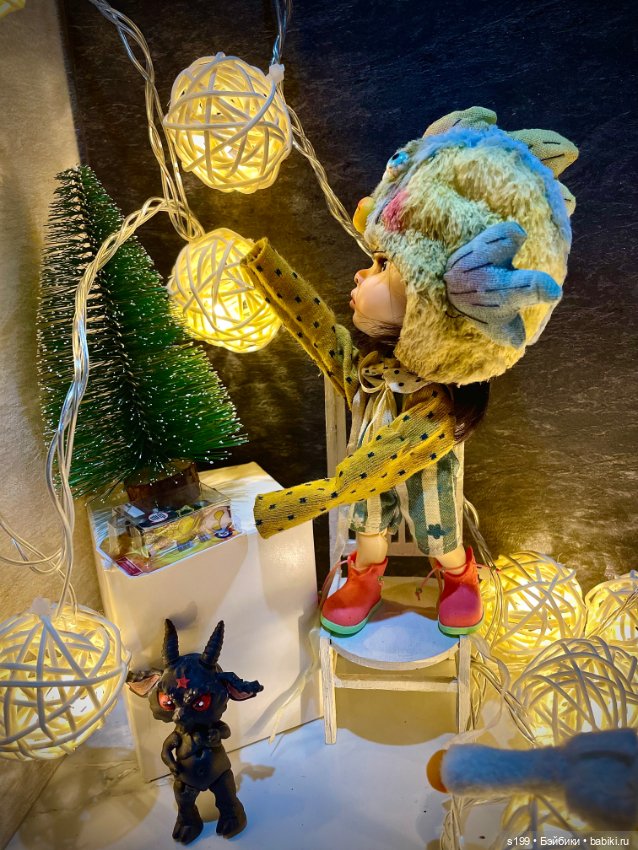 Предновогоднее🎄 — Куклы и тела Obitsu 11 (Ob11): гибриды (фото 7)