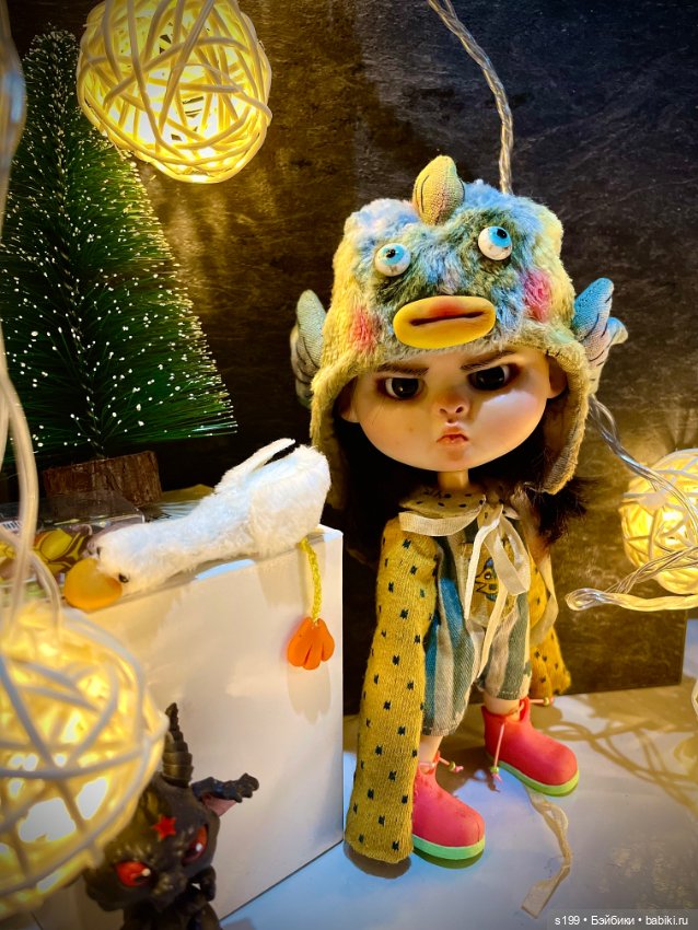 Предновогоднее🎄 — Куклы и тела Obitsu 11 (Ob11): гибриды (фото 3)