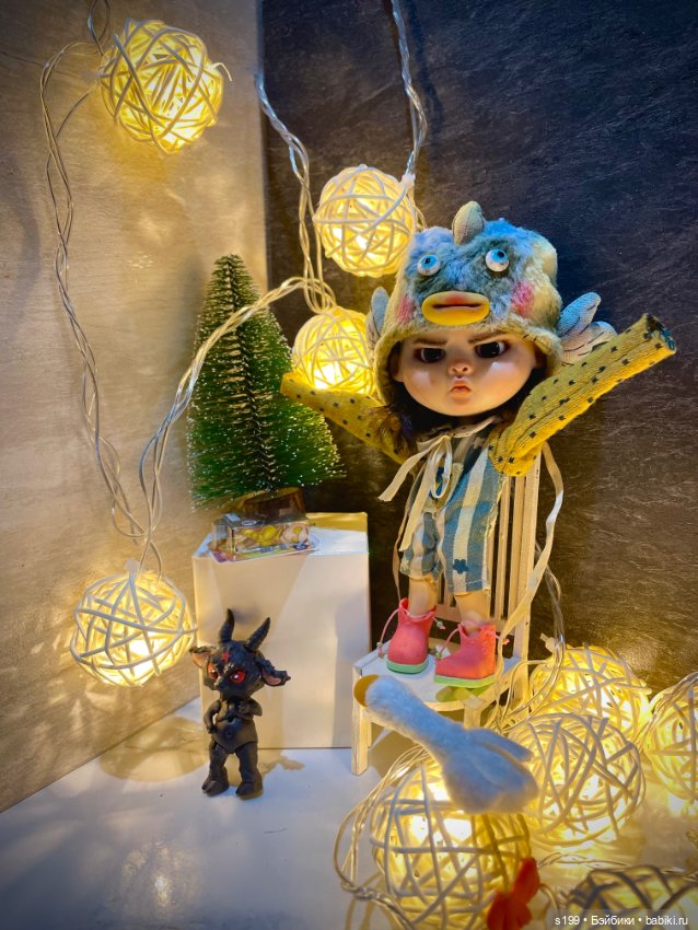 Предновогоднее🎄 — Куклы и тела Obitsu 11 (Ob11): гибриды (фото 6)