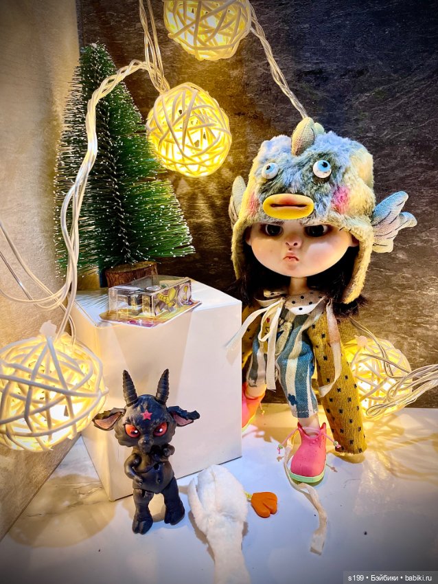 Предновогоднее🎄 — Куклы и тела Obitsu 11 (Ob11): гибриды (фото 4)