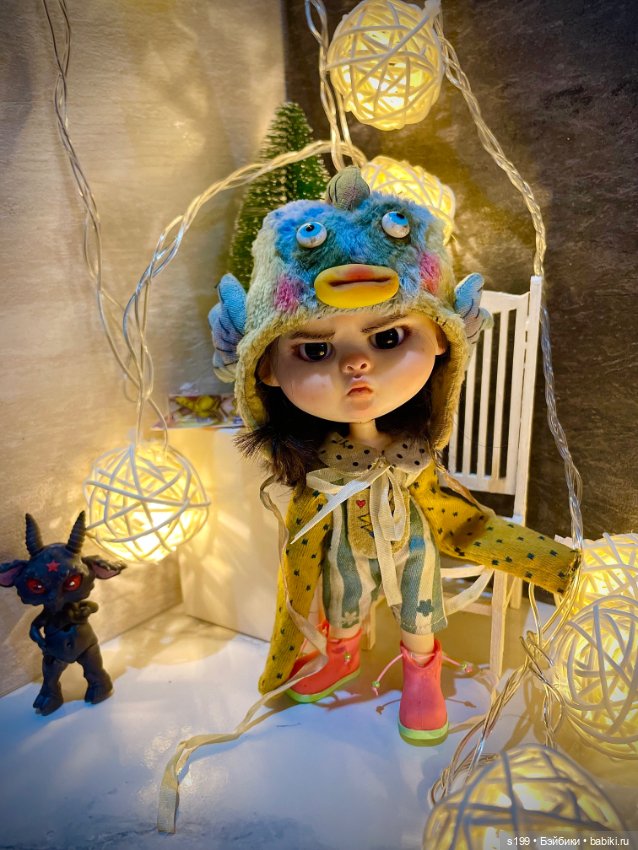 Предновогоднее🎄 — Куклы и тела Obitsu 11 (Ob11): гибриды