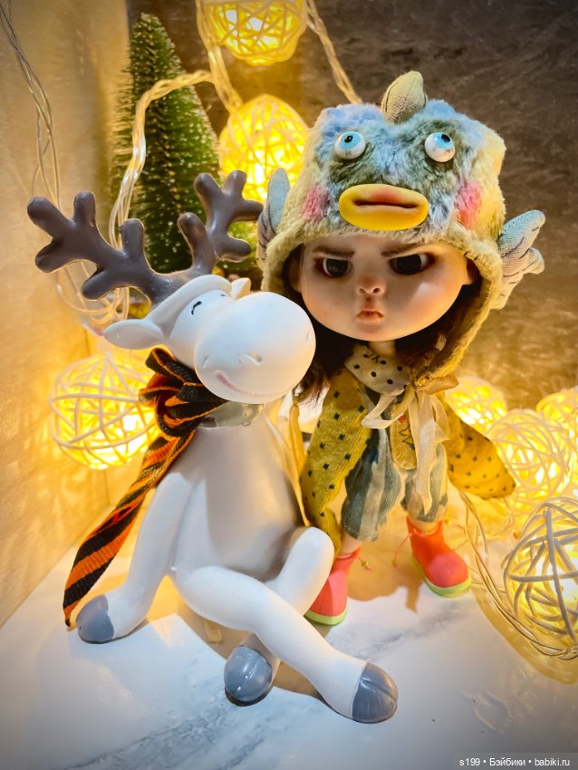 Предновогоднее🎄 — Куклы и тела Obitsu 11 (Ob11): гибриды