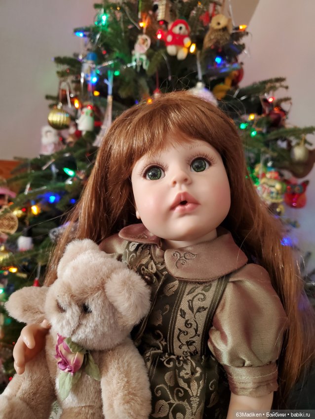 Когда зажигаются ёлки — Куклы Donna Rubert (Донна Руберт): виниловые (фото 3)