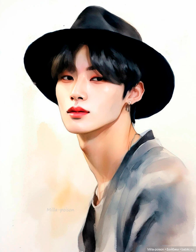 Choi San — Рисование и арт: скетчи (фото 2)