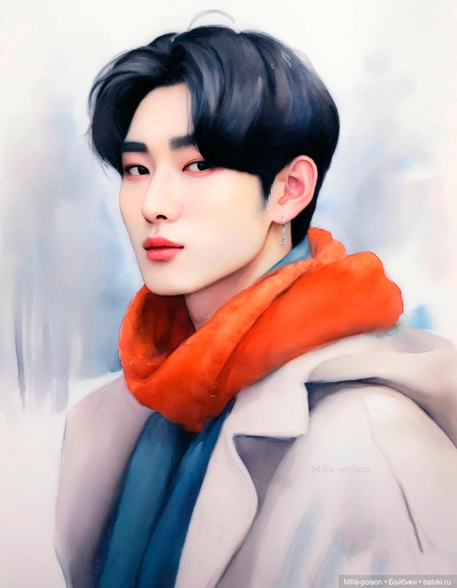 Choi San — Рисование и арт: скетчи (фото 3)