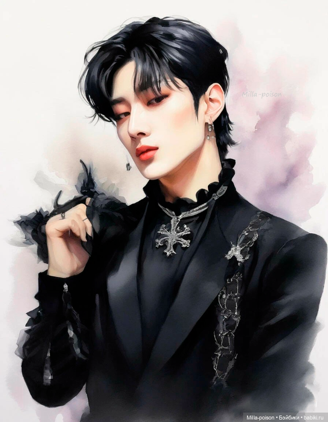 Choi San — Рисование и арт: скетчи (фото 4)