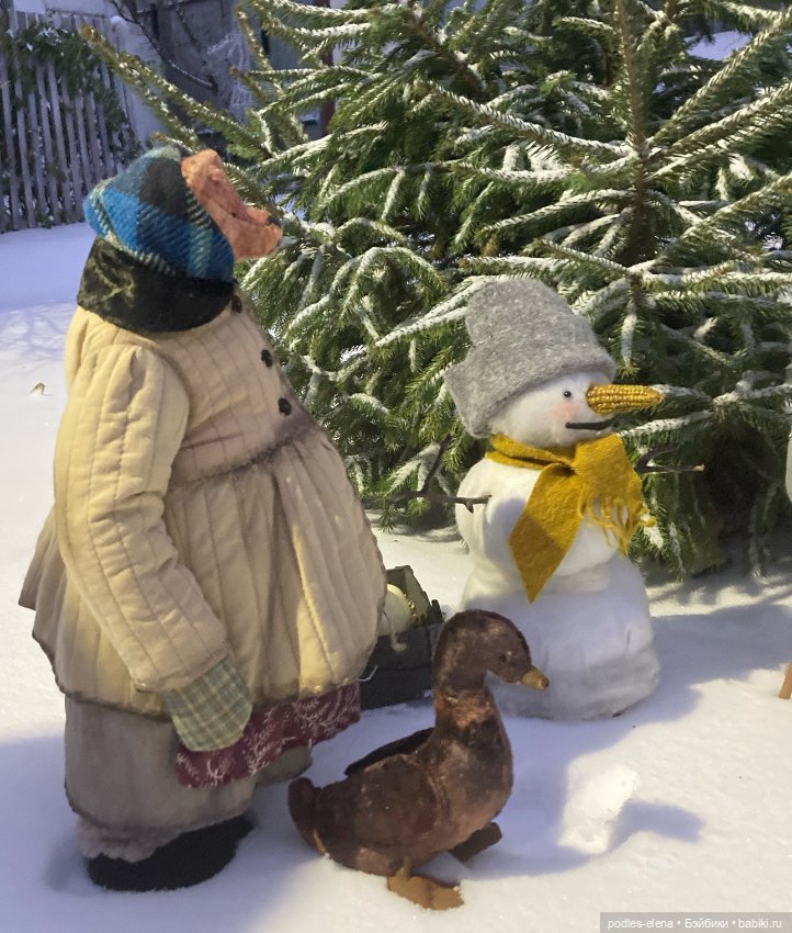 Воскресный зимний день в деревне Мишкино