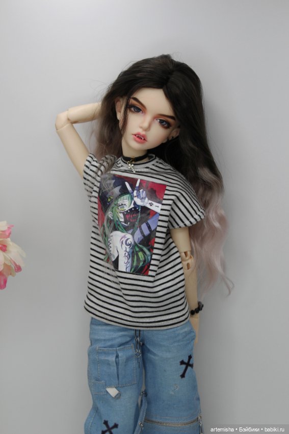 Новенькая, вампирша Лиза — Гибридизация кукол BJD (БЖД): пересадка головы (фото 4)