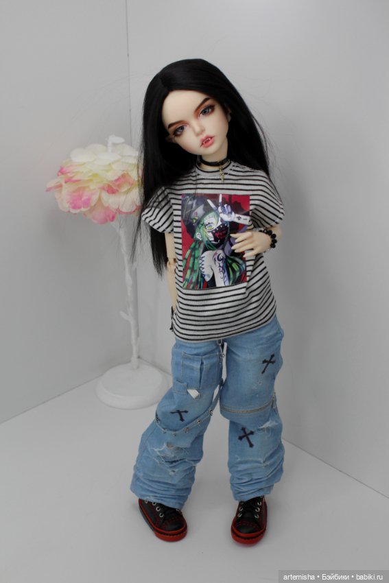 Новенькая, вампирша Лиза — Гибридизация кукол BJD (БЖД): пересадка головы