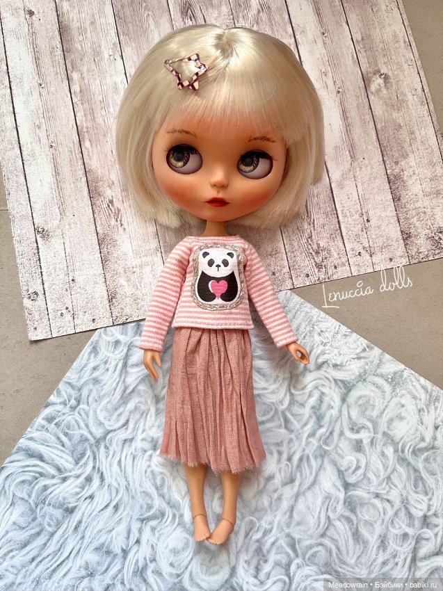 Полосатая тема — Одежда и обувь для кукол своими руками: фото (фото 4)