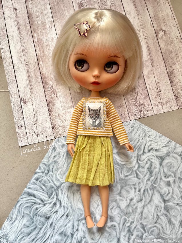 Полосатая тема — Одежда и обувь для кукол своими руками: фото (фото 3)