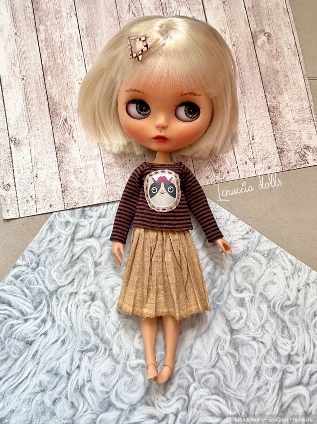 Полосатая тема — Одежда и обувь для кукол своими руками: фото