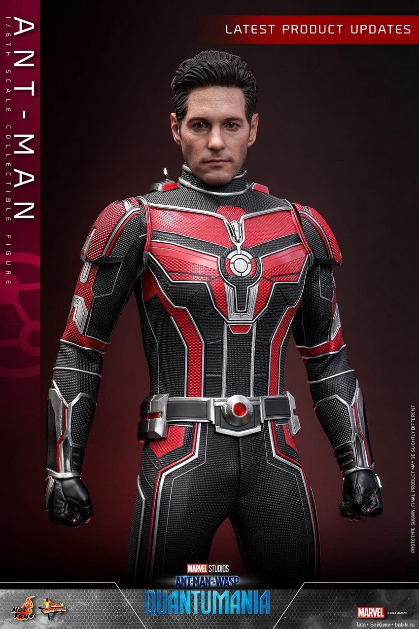 Hot Toys - скульпт головы Скотта Лэнга/Человека-муравья