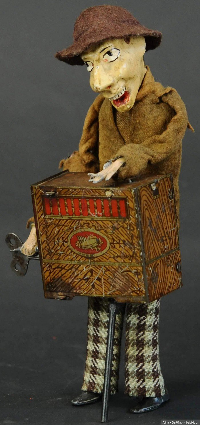 Заводной шарманщик — Антикварные автоматоны и механические куклы: Vichy (фото 7)