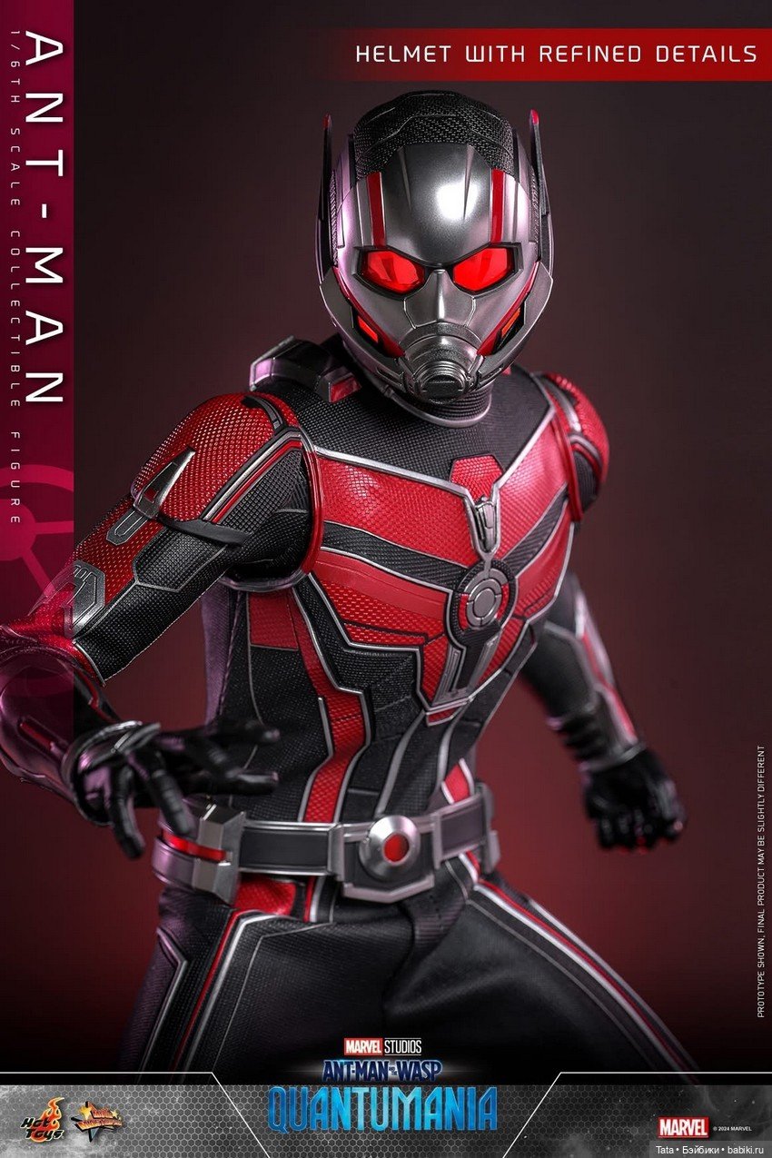 Hot Toys - скульпт головы Скотта Лэнга/Человека-муравья (фото 3)