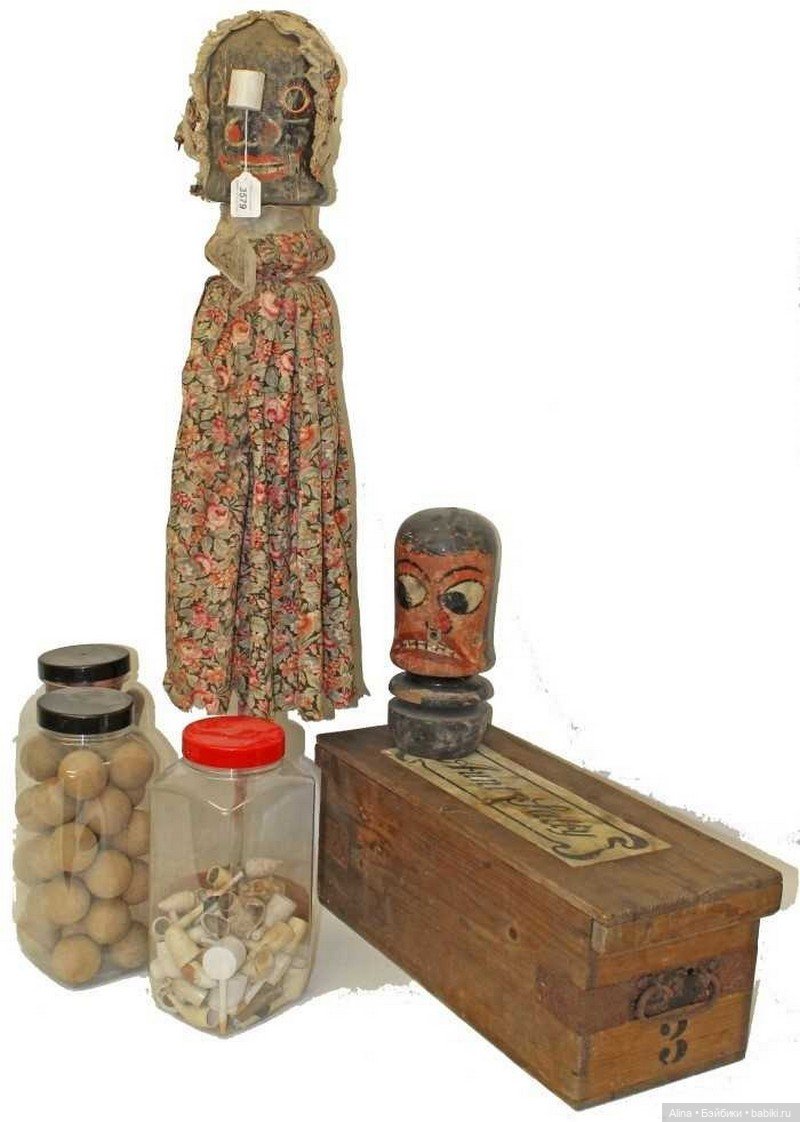 Тетушка Салли — Антикварные игрушки и домики: елочные украшения (фото 7)