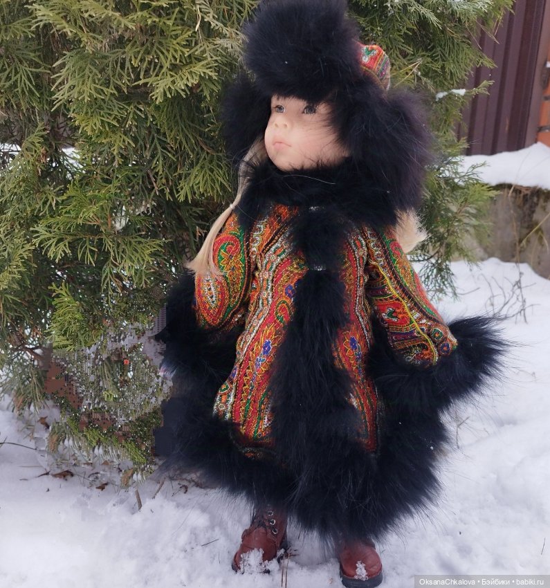 Зимняя прогулка с Готц — Куклы Gotz (Готц): Ханна (фото 8)