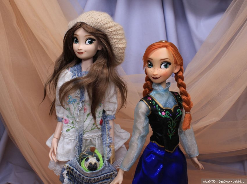 Поющая Анна из "Холодного сердца" от Disney