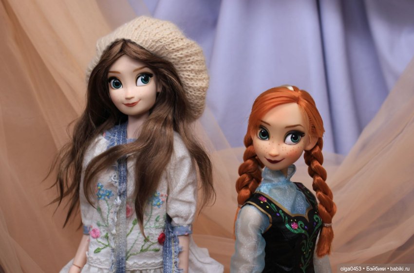Поющая Анна из "Холодного сердца" от Disney