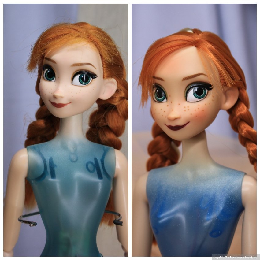 Поющая Анна из "Холодного сердца" от Disney