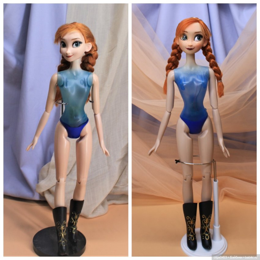 Поющая Анна из "Холодного сердца" от Disney