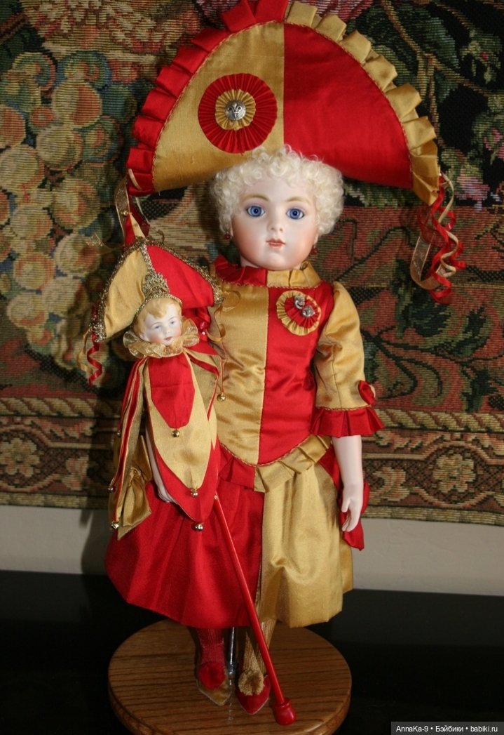 Комедия Дель Арте, женские маски (фото 5)