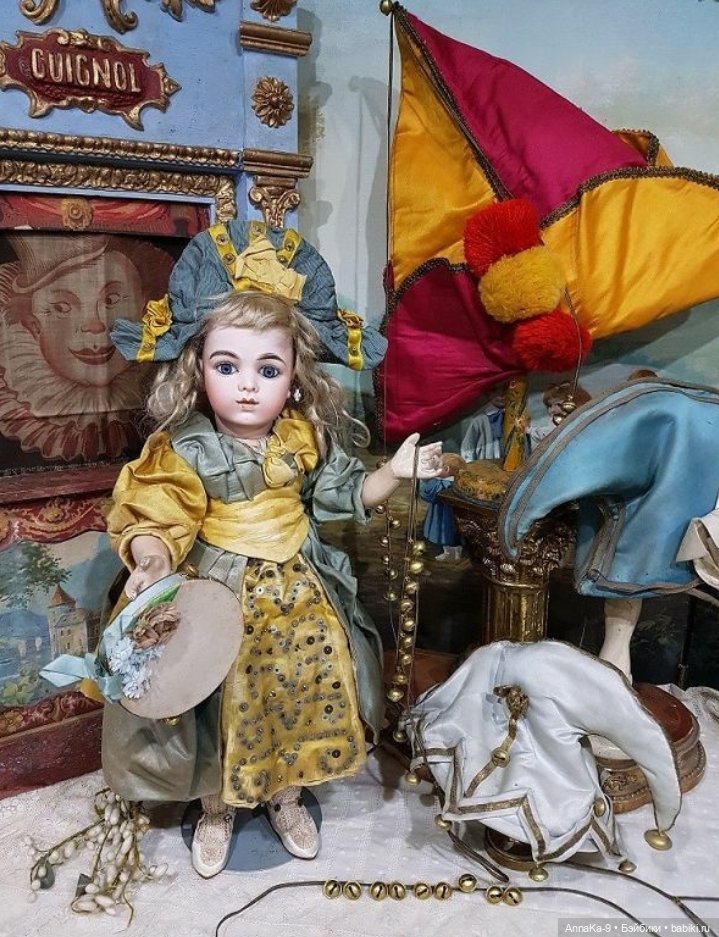 Комедия Дель Арте, женские маски (фото 7)