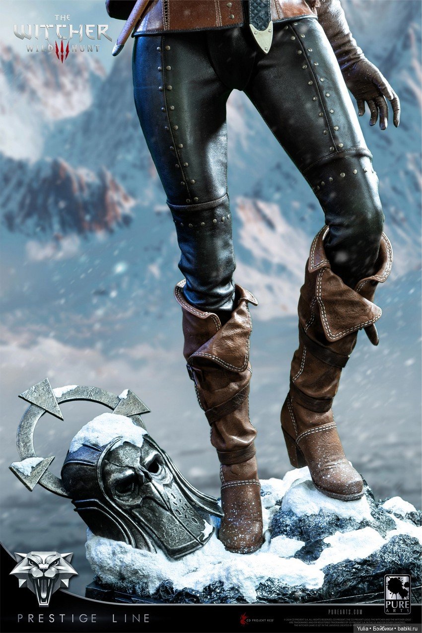 PureArts - статуя Цири в масштабе 1/2 из игры «Ведьма́к 3 (фото 4)