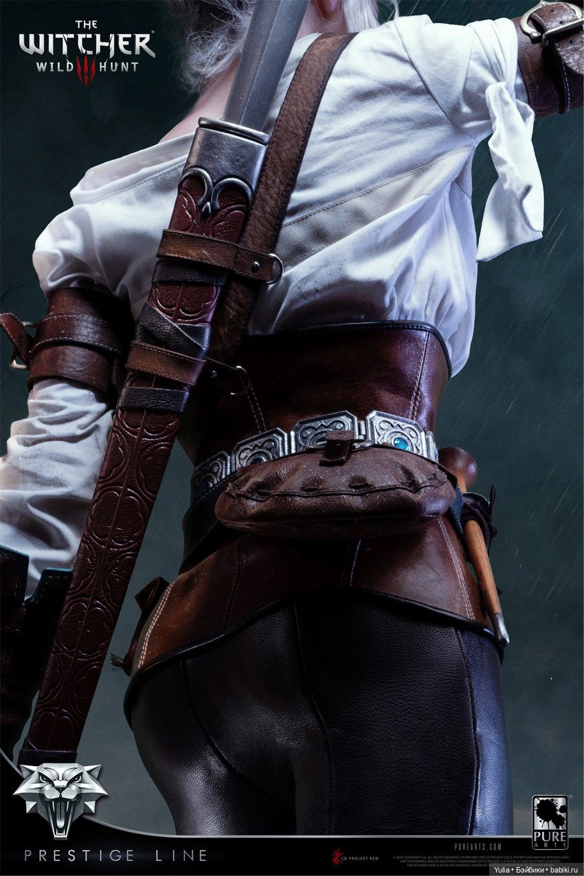 PureArts - статуя Цири в масштабе 1/2 из игры «Ведьма́к 3 (фото 3)