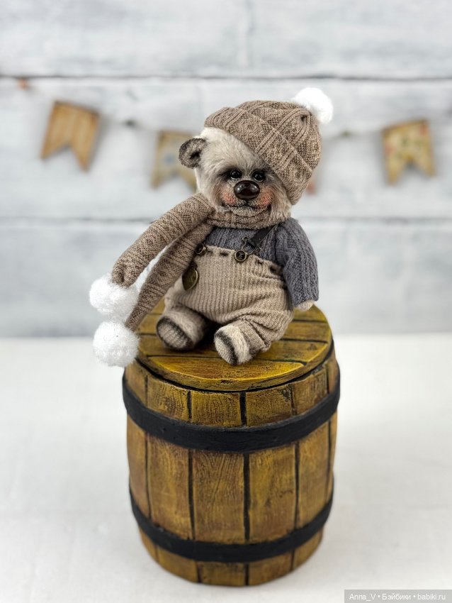 Тедди мишка Саша — Авторские мишки Тедди и друзья: фото