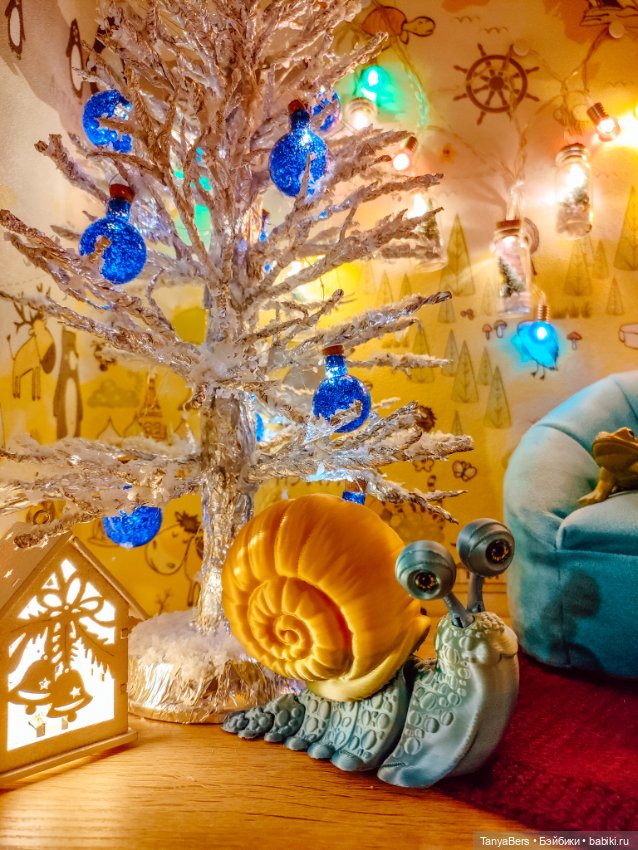 Ушастое 💚👻 новогоднее настроение ☃️❄️🎄 (фото 9)