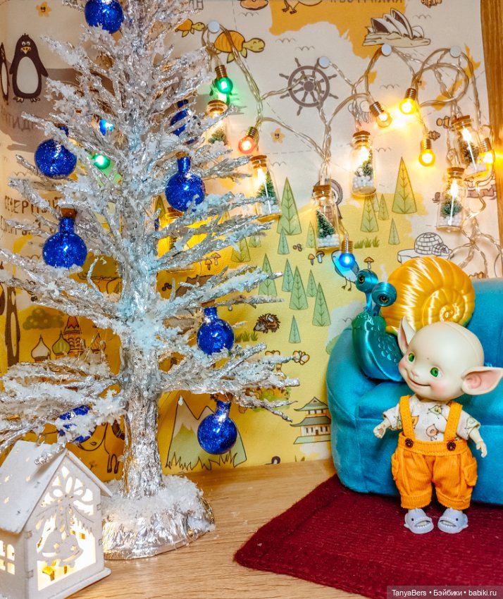 Ушастое 💚👻 новогоднее настроение ☃️❄️🎄 (фото 8)