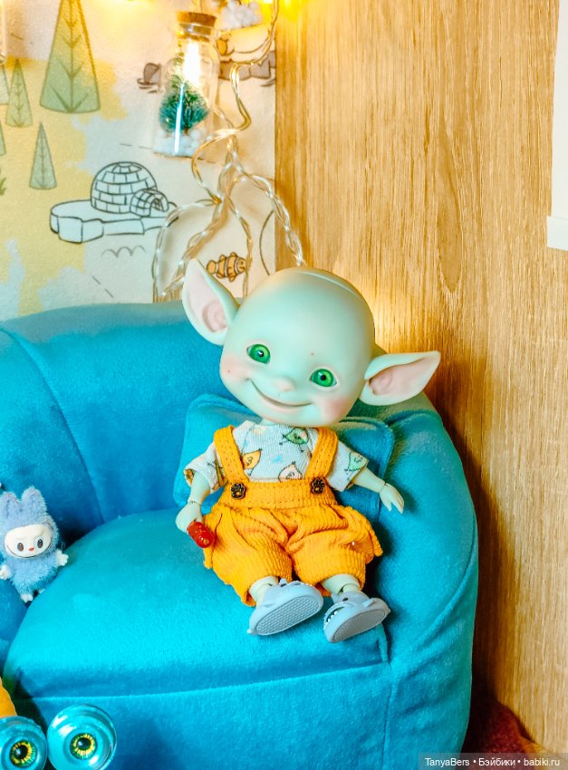 Ушастое 💚👻 новогоднее настроение ☃️❄️🎄 (фото 3)