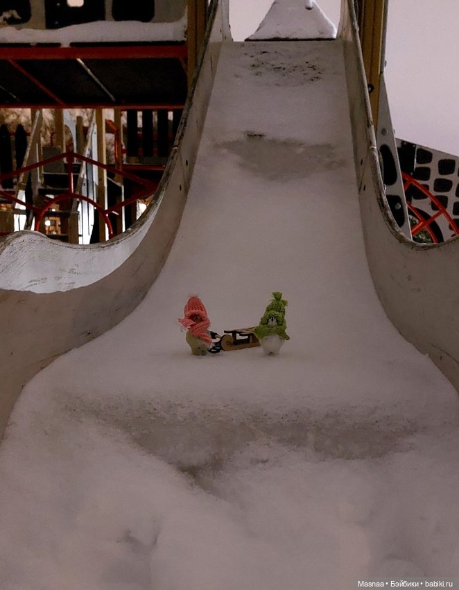 Первые сугробы ❄️ — Коллекционные фигурки (разное): животные (фото 4)