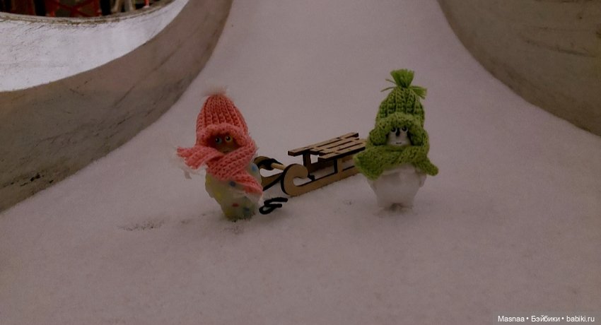 Первые сугробы ❄️ — Коллекционные фигурки (разное): животные (фото 5)