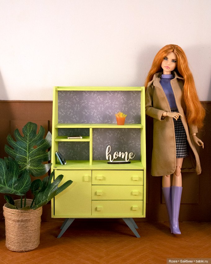 Коллекция ярких сервантов и кошачий домик (фото 2)