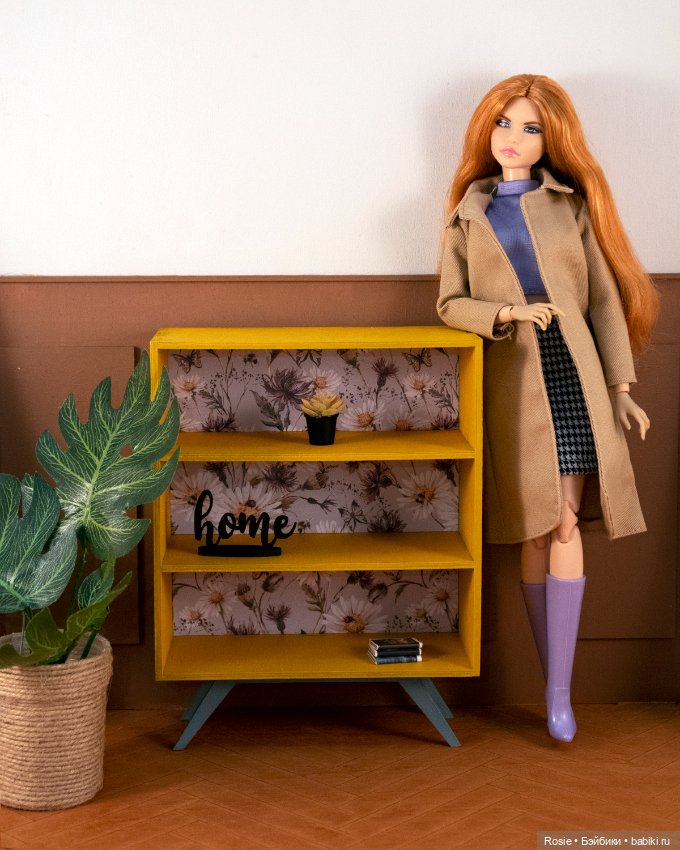 Коллекция ярких сервантов и кошачий домик (фото 8)