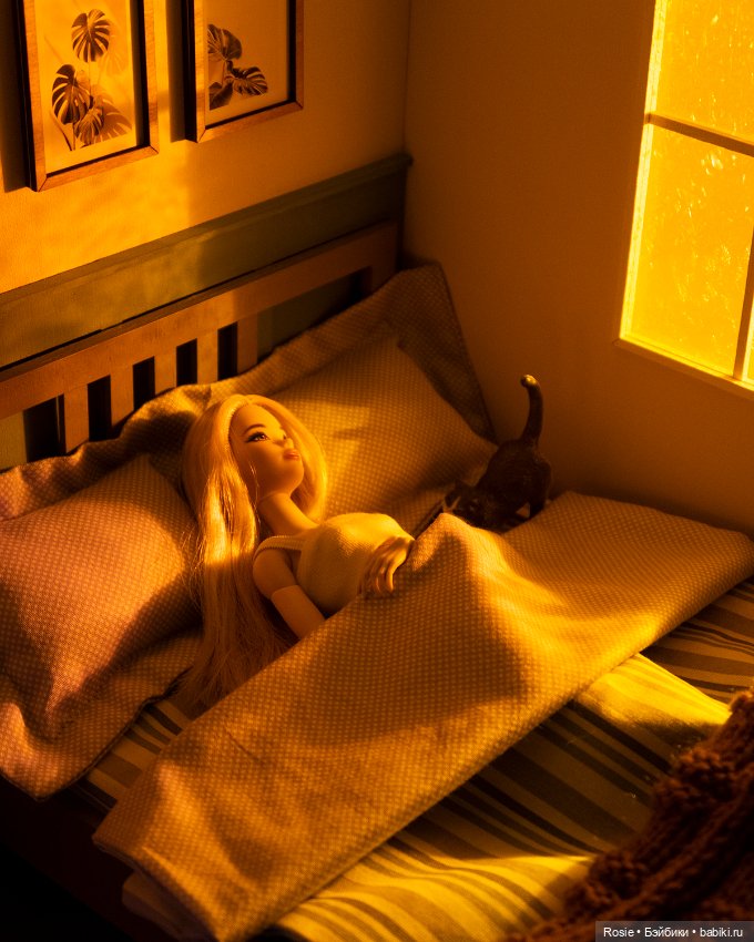 Румбокс "зимний закат" ❄ — Румбоксы и кукольные интерьеры: фото (фото 8)