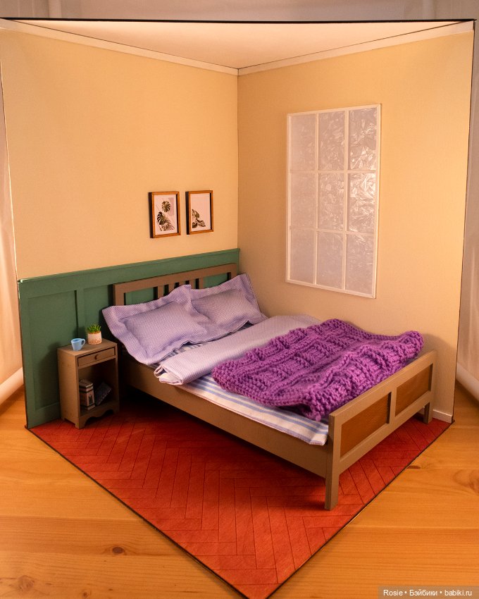 Румбокс "зимний закат" ❄ — Румбоксы и кукольные интерьеры: фото