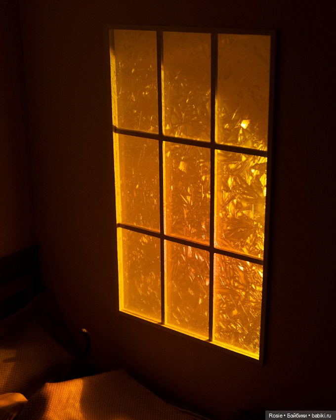 Румбокс "зимний закат" ❄ — Румбоксы и кукольные интерьеры: фото (фото 3)