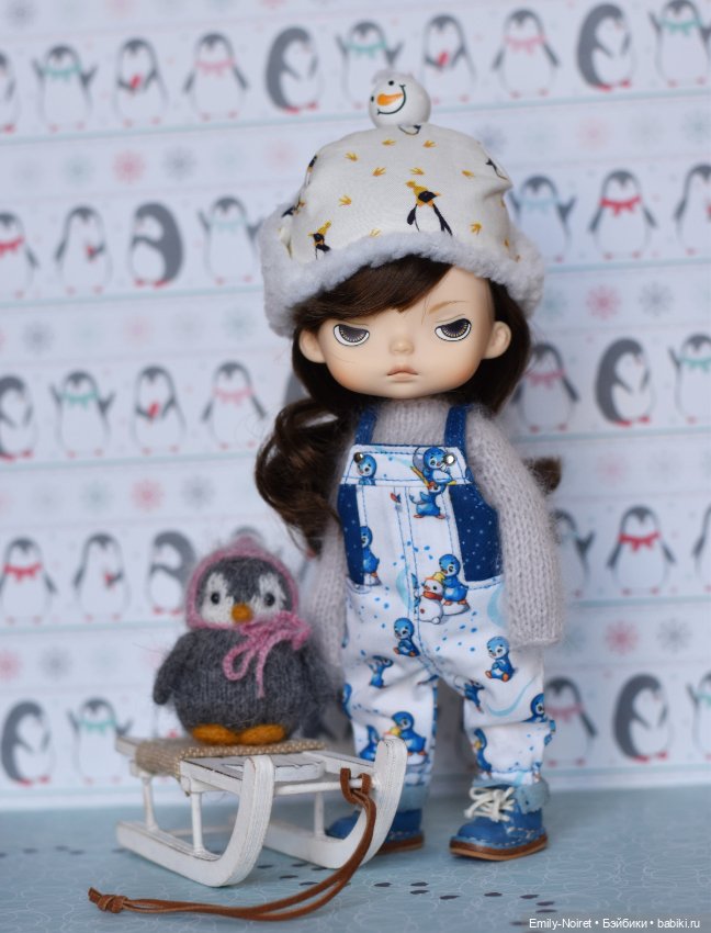 Бонни и пингвины — Куклы Xiaomi Monst (Сяоми) и Pipitom: шарнирные (фото 2)