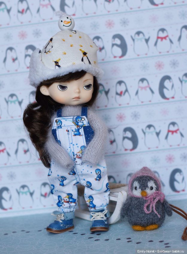 Бонни и пингвины — Куклы Xiaomi Monst (Сяоми) и Pipitom: шарнирные (фото 5)