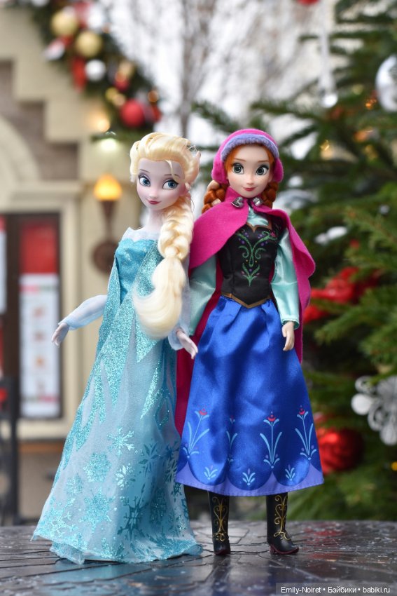 Анна и Эльза — Куклы Disney Animators и Принцессы Диснея: Disney Store (фото 5)