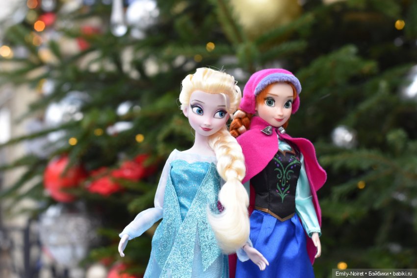 Анна и Эльза — Куклы Disney Animators и Принцессы Диснея: Disney Store (фото 6)