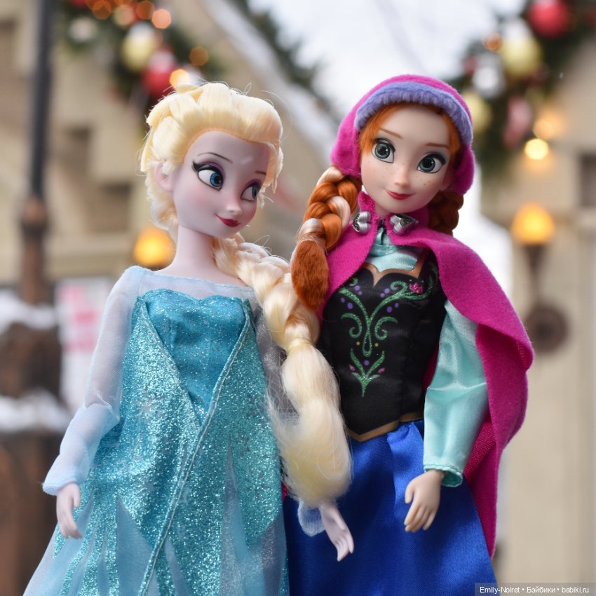 Анна и Эльза — Куклы Disney Animators и Принцессы Диснея: Disney Store (фото 7)
